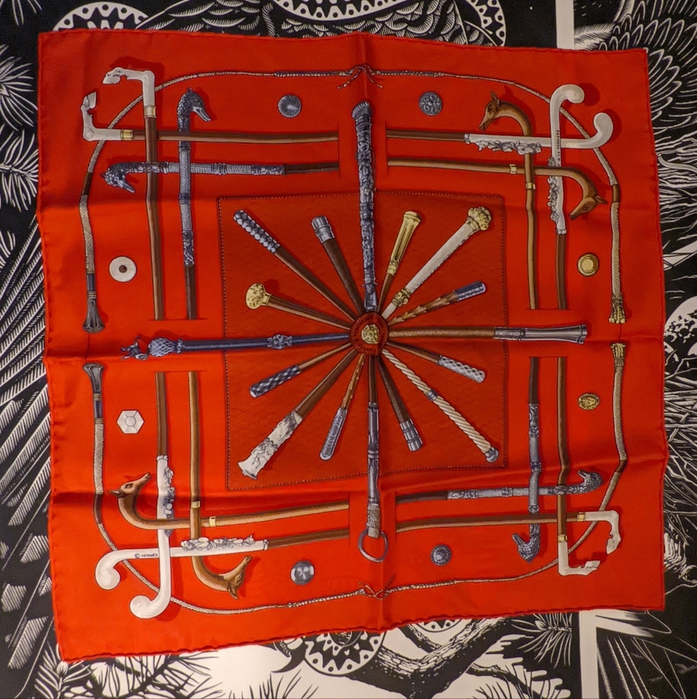 Hermes Cannes et Pommeaux Gavroche Scarf